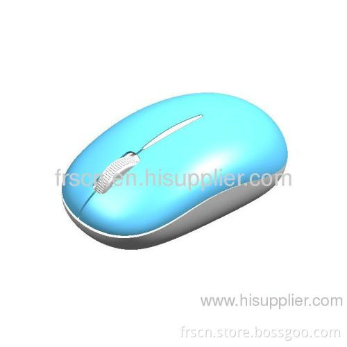 Blue Color 1600dpi High Resolutions Wireless Mouse